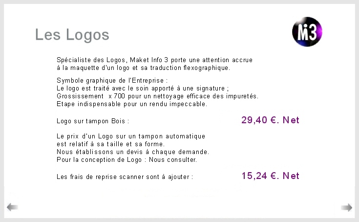 LOGOS
MAKET INFO 3 - http://www.maketinfo3.eu